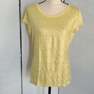 INC ladies sequined top
